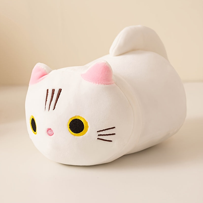 25cm Cartoon Cat Plush Toy - Urbizia