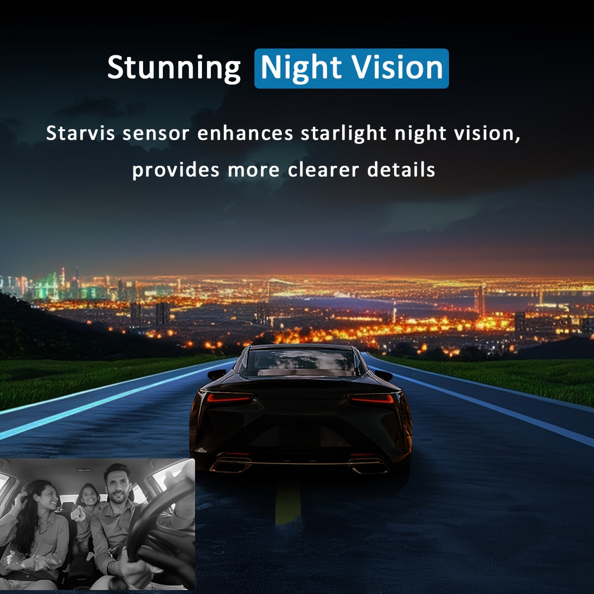 Dual Lens Car Dash Camera - Urbizia