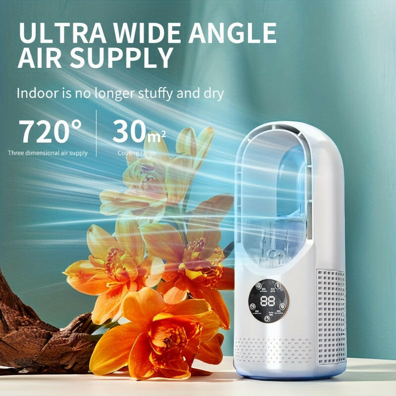 Portable USB Bladeless Air Cooling Fan - Urbizia