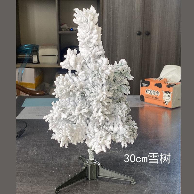 High-Quality White Artificial Snow Christmas Tree