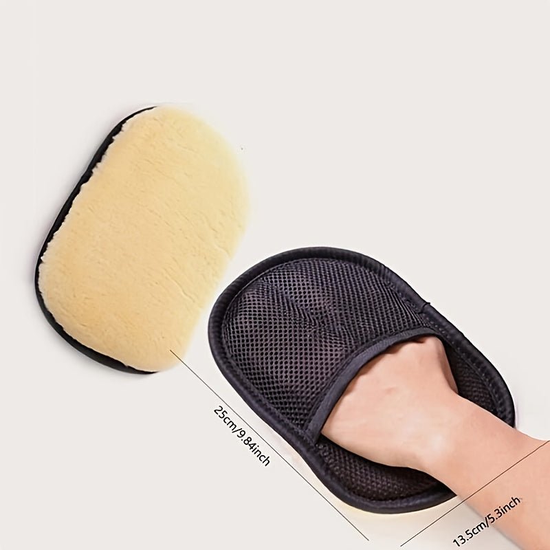 9.84" x 3.5" Microfiber Ultra-Soft Car Cleaning Glove - Urbizia