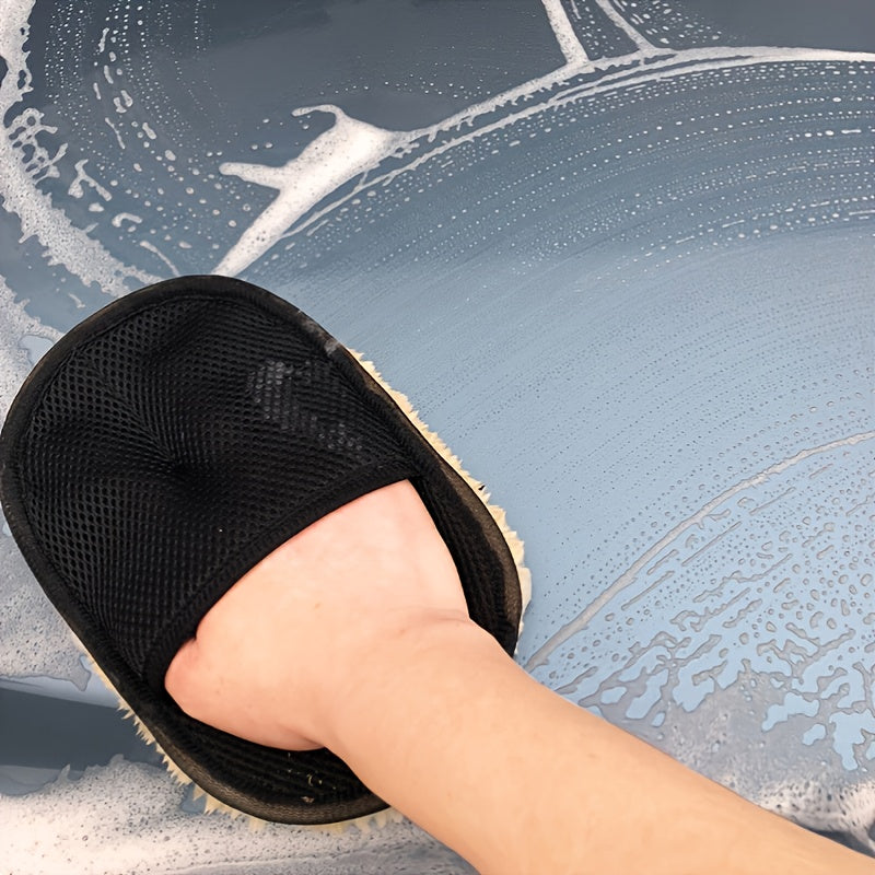 9.84" x 3.5" Microfiber Ultra-Soft Car Cleaning Glove - Urbizia