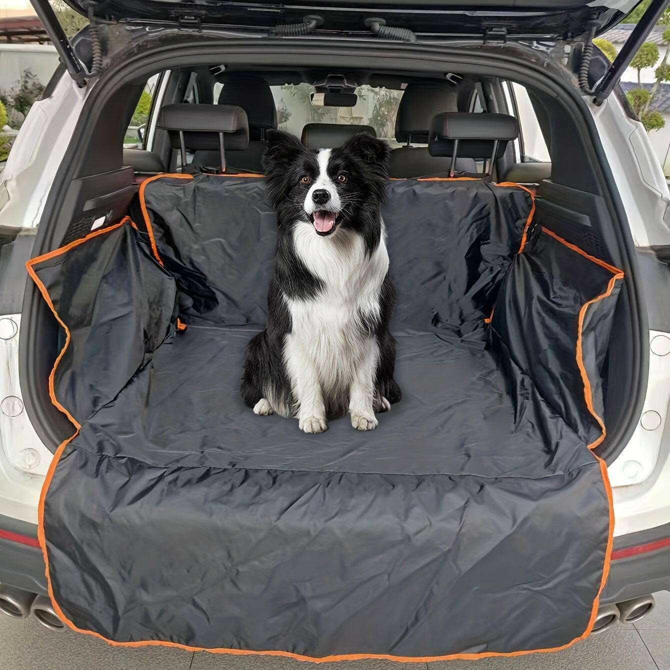 Durable Polyester Auto Trunk Mat for Pets - Urbizia