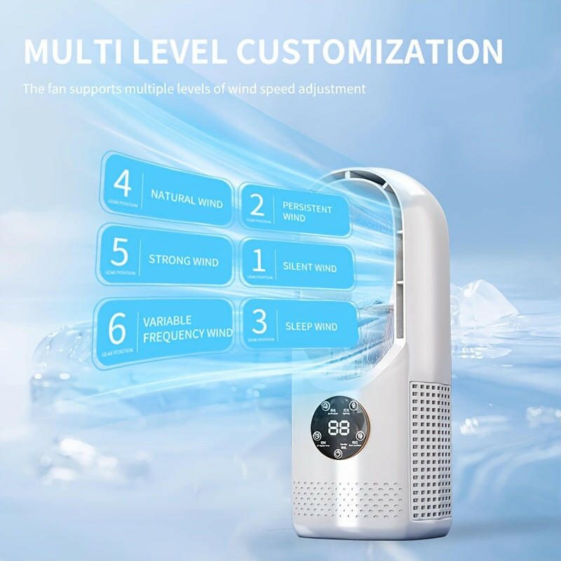 Portable USB Bladeless Air Cooling Fan - Urbizia