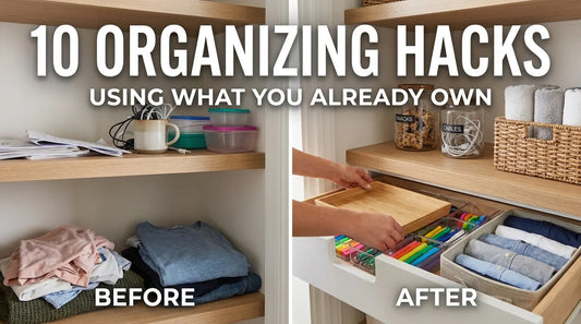 10 Home Organization Hacks Using Gear You Already Own (That Actually Work)