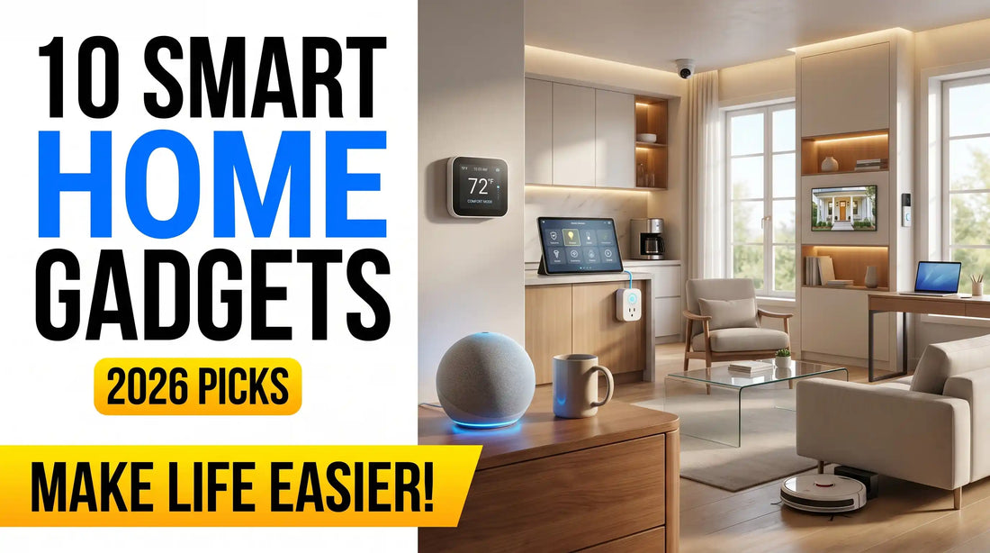 10 Smart Home Gadgets That Actually Make Life Easier in 2026 - Urbizia