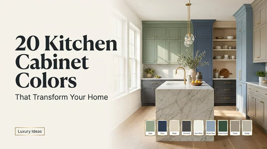 20 Stunning Kitchen Cabinet Color Ideas That Will Transform Your Home - Urbizia