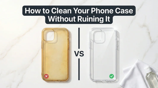 How to Clean Your Phone Case Without Ruining It