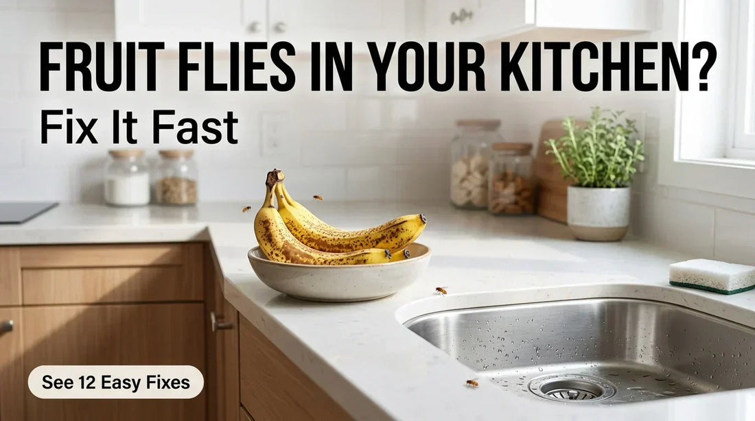 How to Get Rid of Fruit Flies in Kitchen Fast  12 Easy Fixes