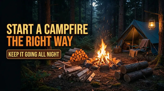 How to Start a Campfire the Right Way (And Keep It Going All Night)