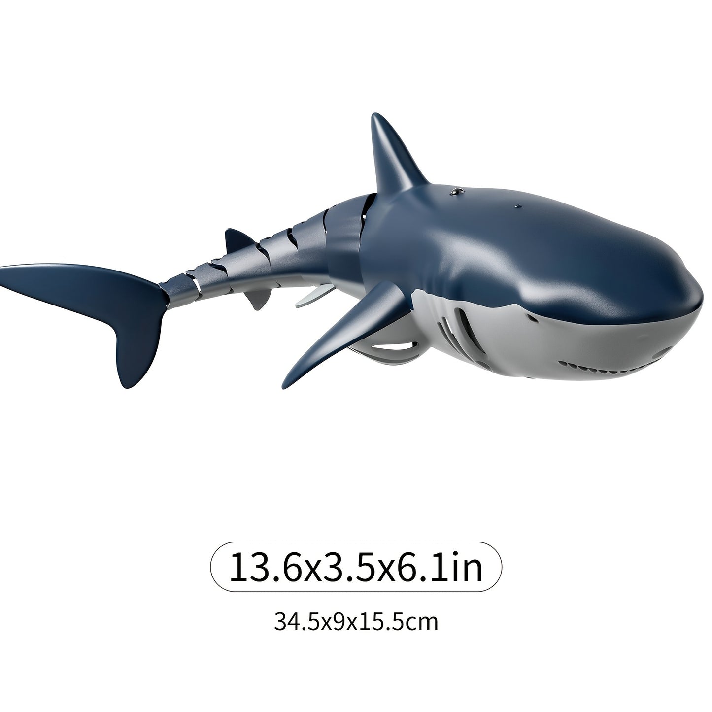 Remote Control Shark Toy – Water Spray & Lights - Urbizia
