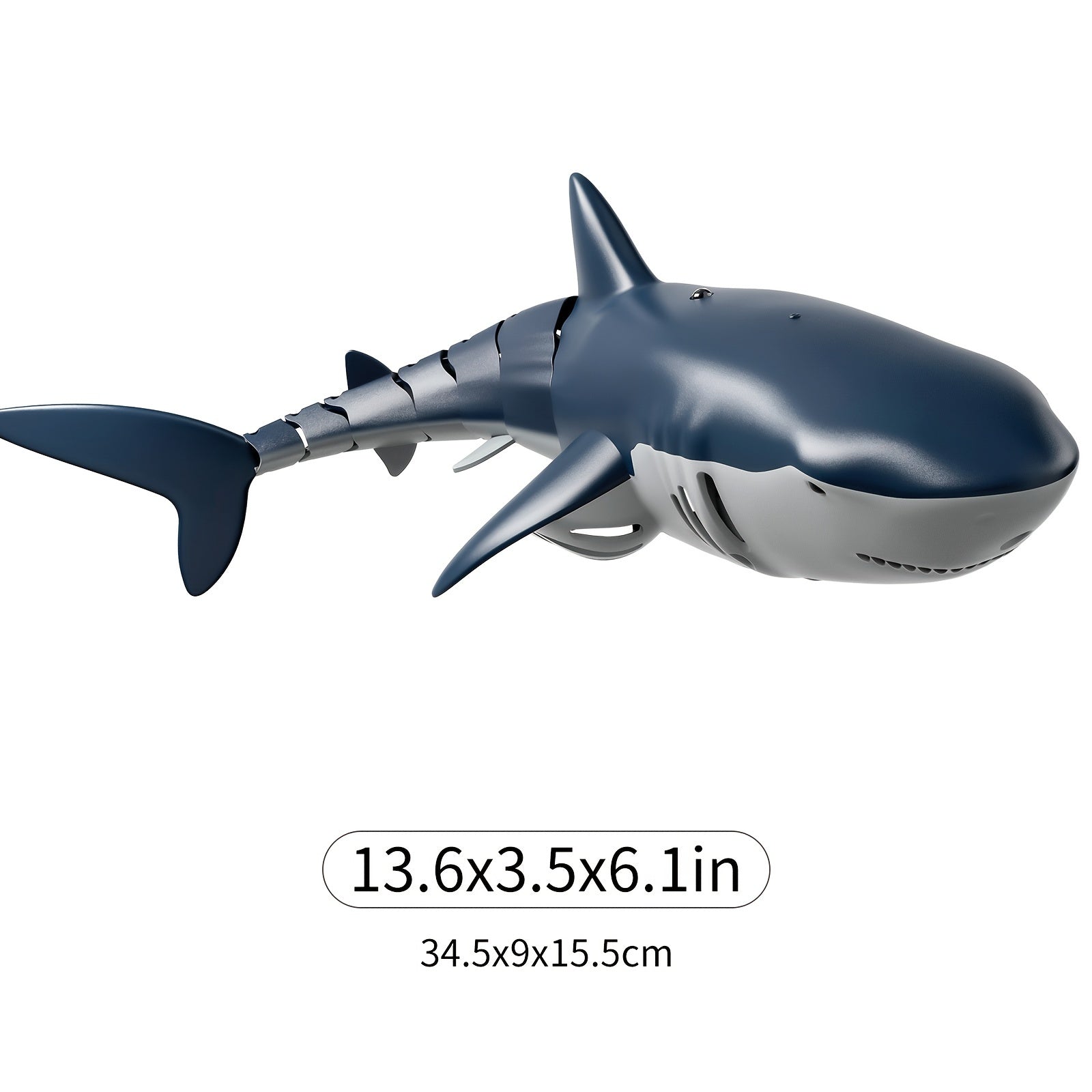 Remote Control Shark Toy – Water Spray & Lights - Urbizia