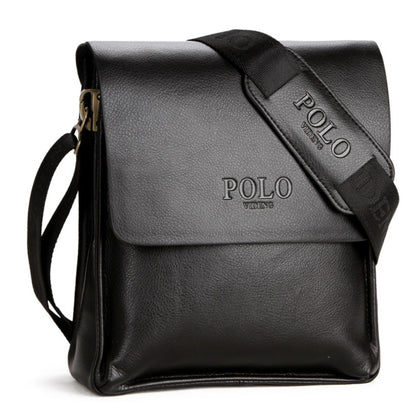 Men's PU Leather Business Shoulder Bag