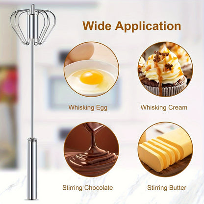 Multifunctional Stainless Steel Whisk & Milk Frother - Urbizia