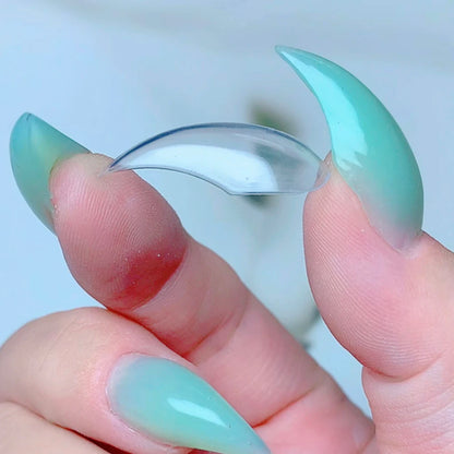 140Pcs Mini 3D Cat Claw & Eagle Claw Nail Forms – Reusable Dual Nail Molds for Poly Gel Extensions