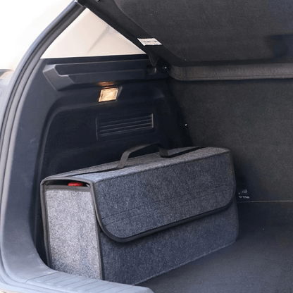 Foldable Trunk Organizer – Portable Felt Cloth Storage Box - Urbizia