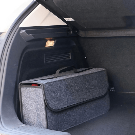 Foldable Trunk Organizer – Portable Felt Cloth Storage Box - Urbizia