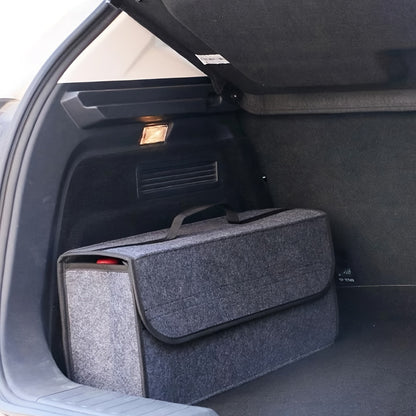 Foldable Trunk Organizer – Portable Felt Cloth Storage Box - Urbizia