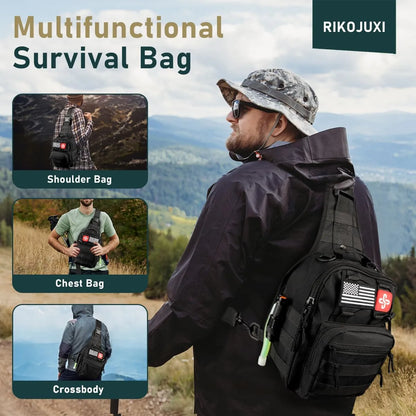 262-Piece Survival Kit with First Aid - Urbizia