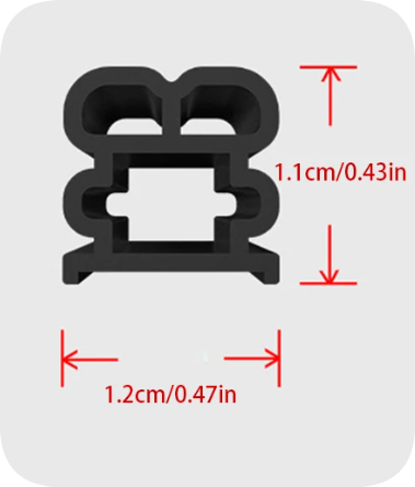 Automotive Door Seal Strip – Soundproof & Weatherproof