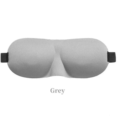 Breathable 3D Sleeping Eye Mask Strong Blackout Eye Mask Eye Mask Soft Portable Blindfold Travel Eyeshade for School Home Office - Urbizia