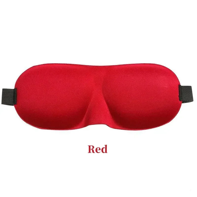 Breathable 3D Sleeping Eye Mask Strong Blackout Eye Mask Eye Mask Soft Portable Blindfold Travel Eyeshade for School Home Office - Urbizia
