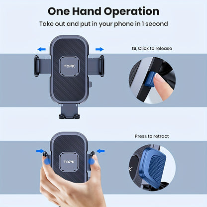 D38-C Car Phone Holder Mount by TOPK - Urbizia