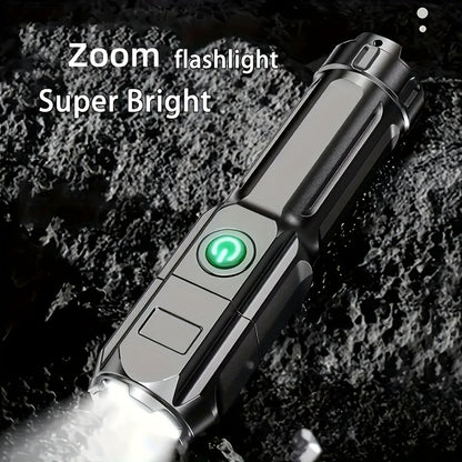 APOLLOFIRE High-Power Zoom Flashlight – Rechargeable - Urbizia