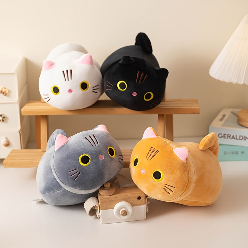 25cm Cartoon Cat Plush Toy - Urbizia