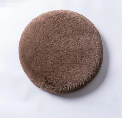 Faux Fur Memory Foam Cushion