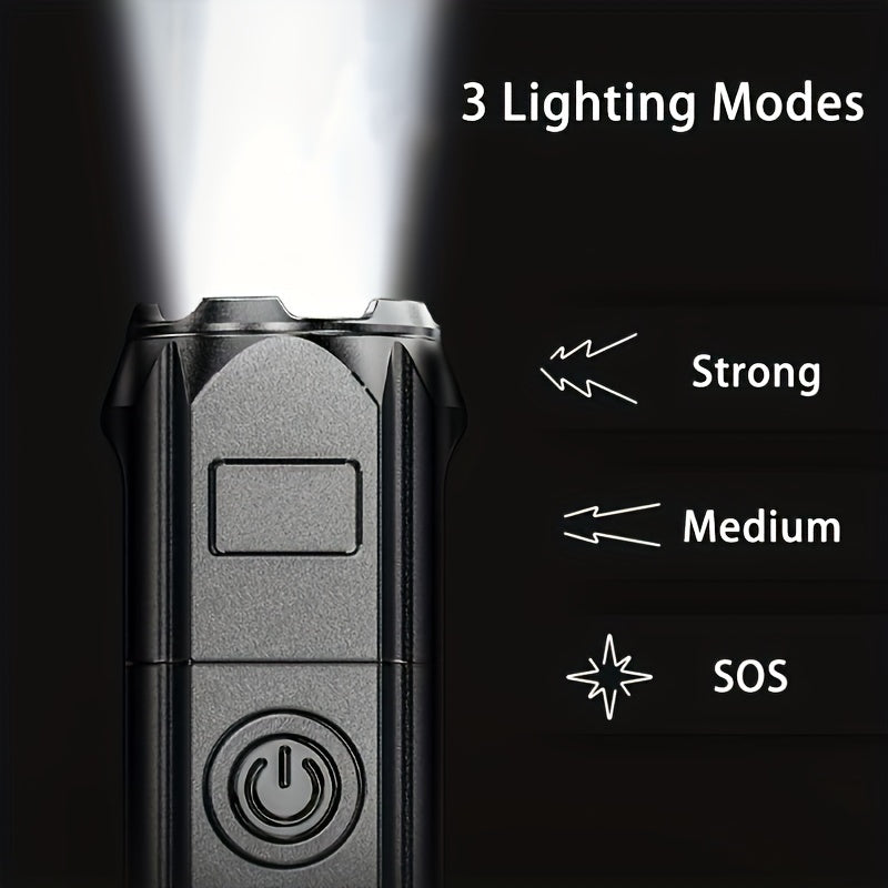 APOLLOFIRE High-Power Zoom Flashlight – Rechargeable - Urbizia