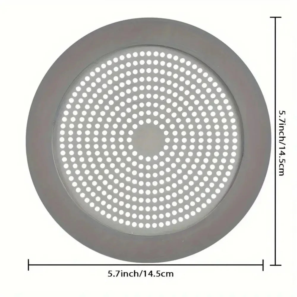 Stainless Steel Floor Drain Hair Catcher – Shower Drain Filter Protector