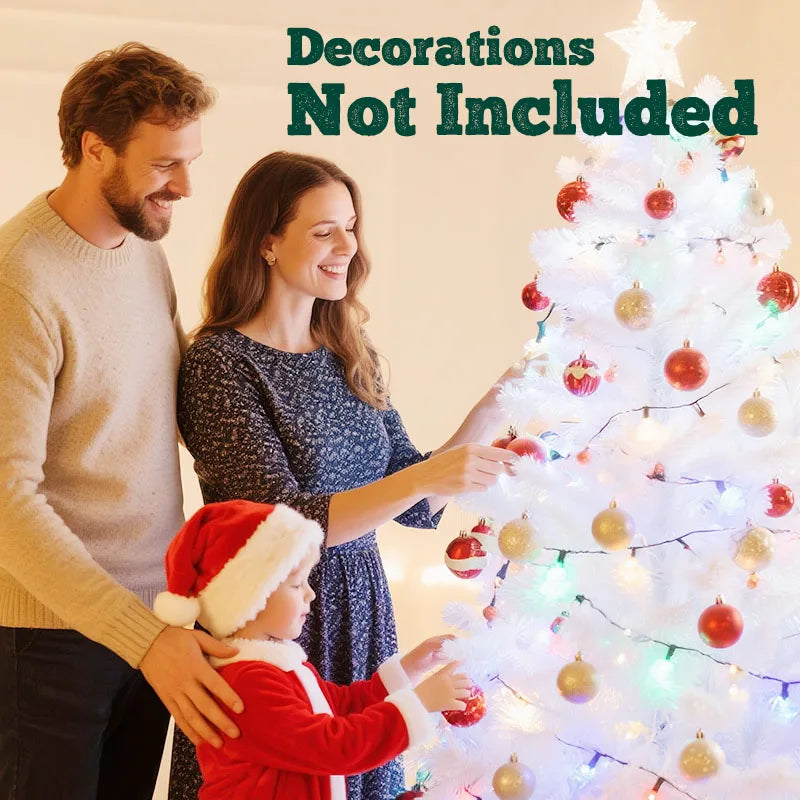 Snow Flocked Artificial Christmas Tree – 7FT/8FT