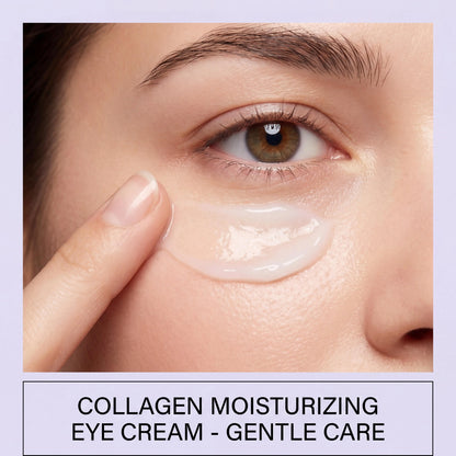 Collagen Eye Cream Gentle Nourishing Smooth Eye Skin Anti Wrinkle Tighten Lifting Moisturizing Puffy Repair Brightening Fade Fine Lines Skin Care