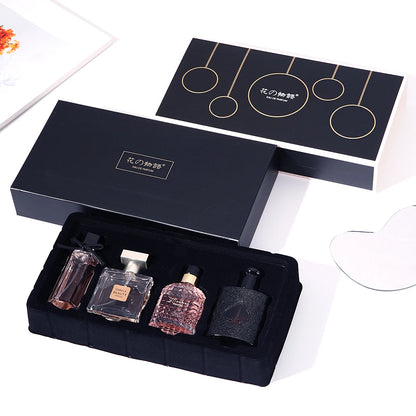 FloralVerse 4-in-1 Perfume Gift Box: Fresh, Long-Lasting &Delicate FloralFragrance Collection