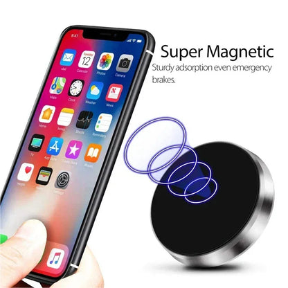 Magnetic Car Phone Holder Universal Car Phone Stand for iPhone Xiaomi Huawei Samsung Dashboard Wall Mounted Car Magnet Sticker - Urbizia