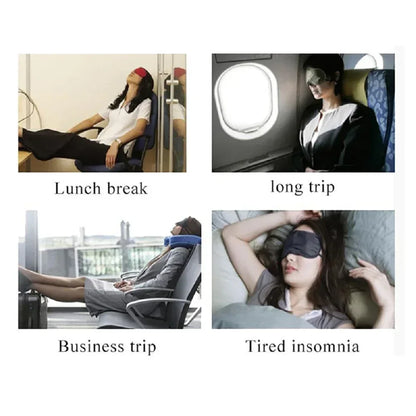Imitated Silk Sleep Eye Mask – Travel & Rest Eye Cover - Urbizia