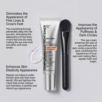 Instant Firming Eye Cream Anti Aging Lighten Dark Circles Reduce Puffiness Moisturize Wrinkle Elimination Easy Absorb Daily Eye Care
