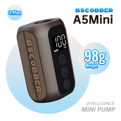 BSCOBBER 4in1 Electric Portable Tyre Tire Inflator Cycling Tool Bicycle Air Injection Bike Pumps Accessories 100PSI With Display