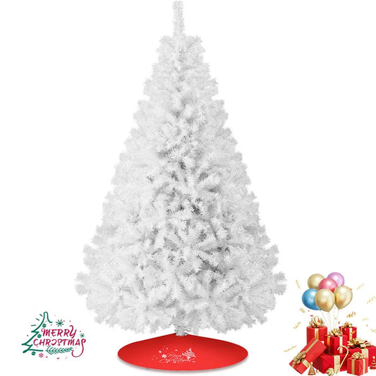 Snow Flocked Artificial Christmas Tree – 7FT/8FT