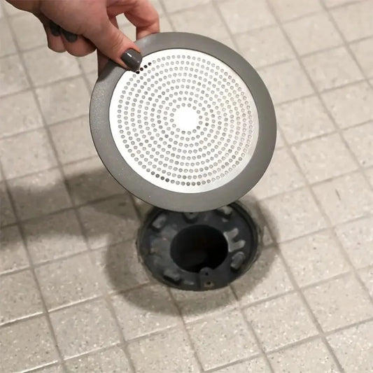 Stainless Steel Floor Drain Hair Catcher – Shower Drain Filter Protector