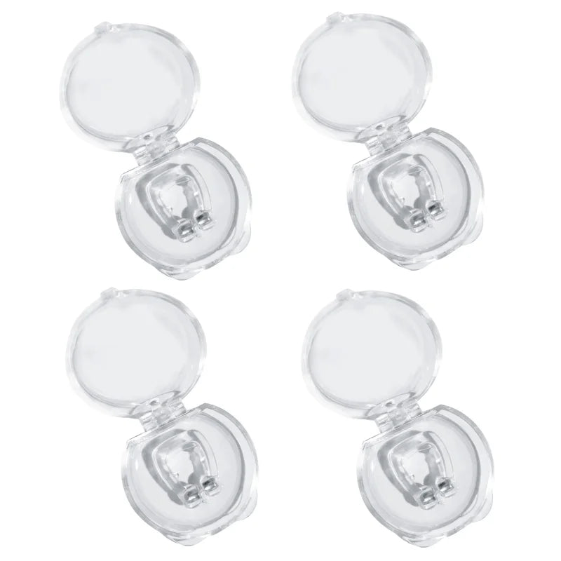 Snoring Nose Clip Magnetic Anti Snore Stop Snoring Nose Clip Anti Snoring Corrector Easy Breathe Improve Sleep Aid Night Device