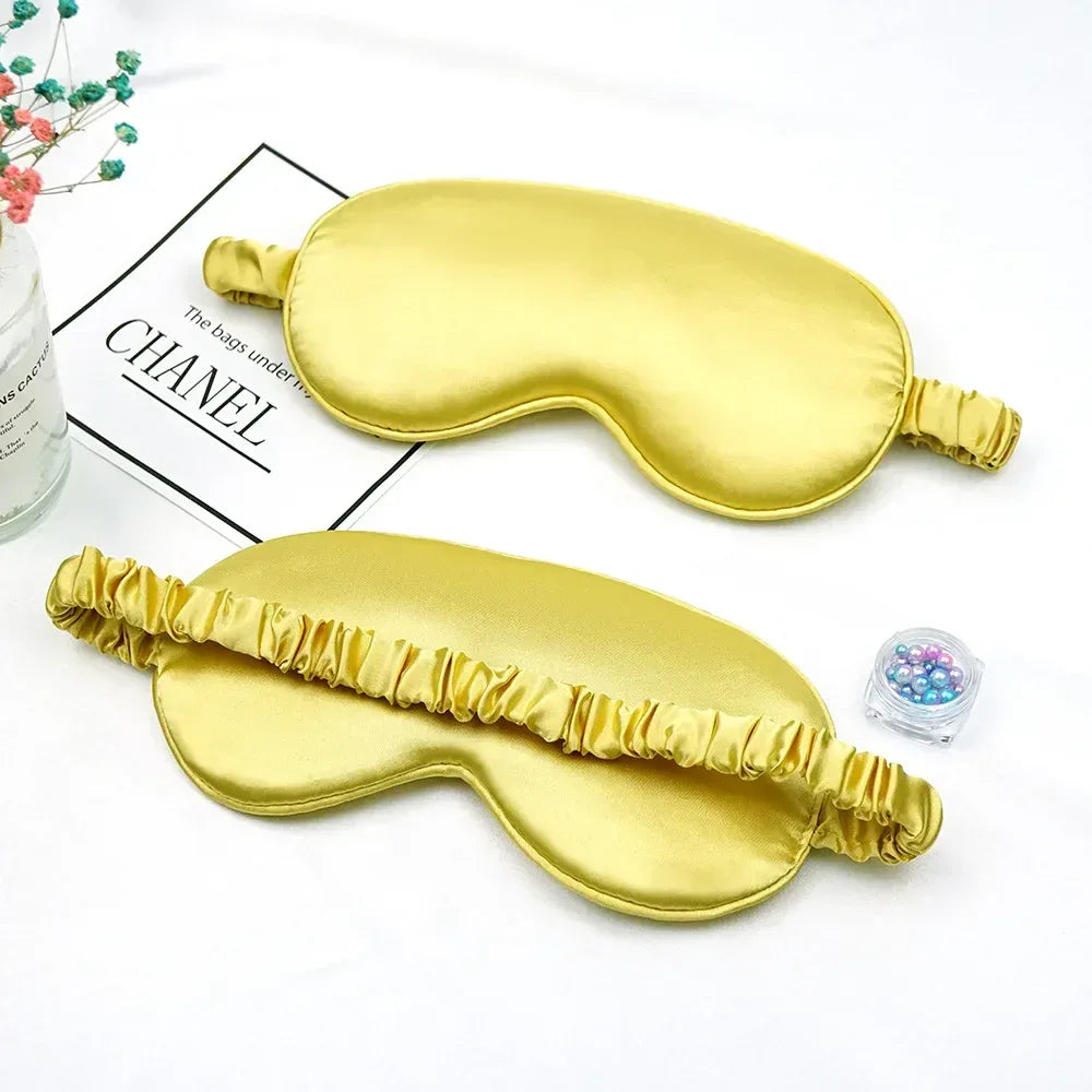 Imitated Silk Sleep Eye Mask – Travel & Rest Eye Cover - Urbizia
