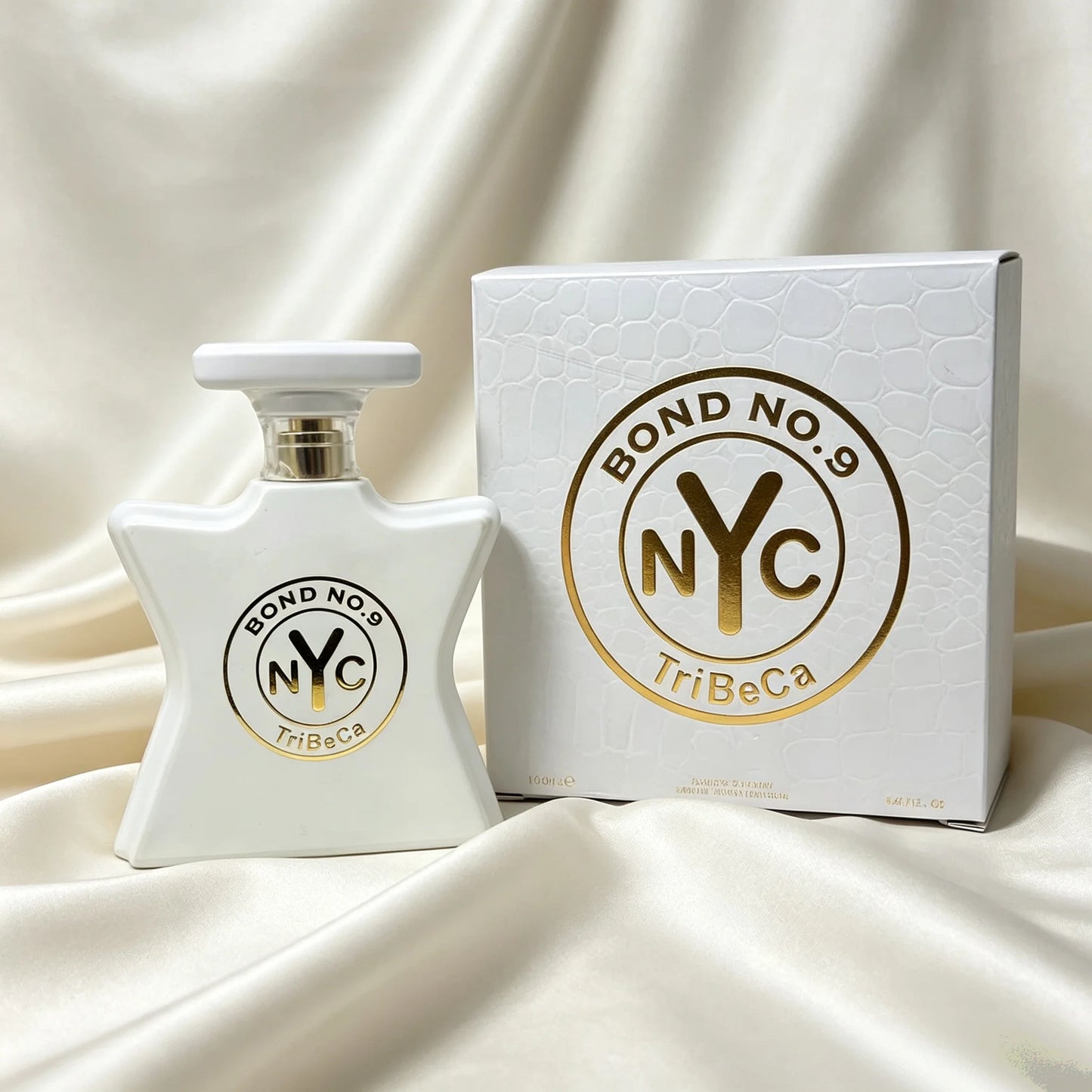 Long Lasting TriBeCa Unisex Perfume Bond No.9 Clean Woody Floral Scent White Croc Star Bottle Luxury Gift Box 100ml For Men Women
