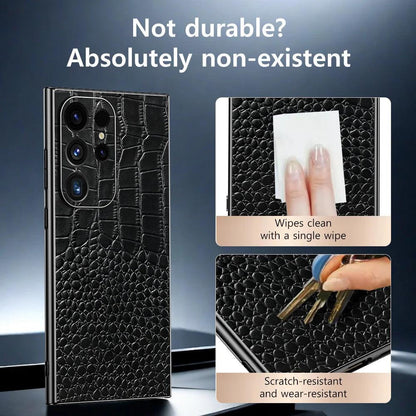 Samsung Galaxy Genuine Leather Full Protection Case