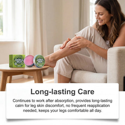 Ximonth Leg Care Balm Relieve Edema Leg Improve Blood Circulation Soothe Moisturize Nourishing Rough Skin Muscle Relief Massage Daub Cream