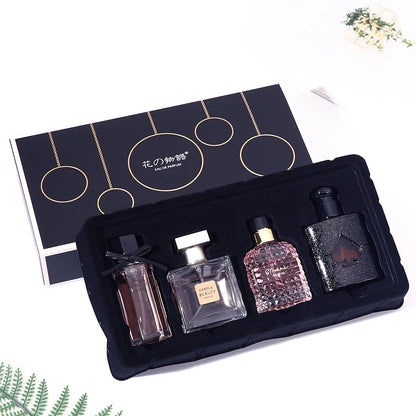 FloralVerse 4-in-1 Perfume Gift Box: Fresh, Long-Lasting &Delicate FloralFragrance Collection