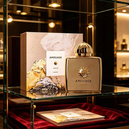 Amouage Classic Women's Fragrance Collection | Warm Woody / Rose Floral / Gourmand Amber / Elegant White Floral — 3.4 oz (100 ml). High-end Middle Eastern Women's Fragrance; Ideal for Gifting to a Partner or for Fragrance C