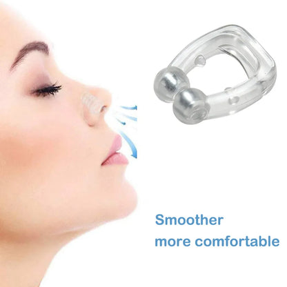 Snoring Nose Clip Magnetic Anti Snore Stop Snoring Nose Clip Anti Snoring Corrector Easy Breathe Improve Sleep Aid Night Device