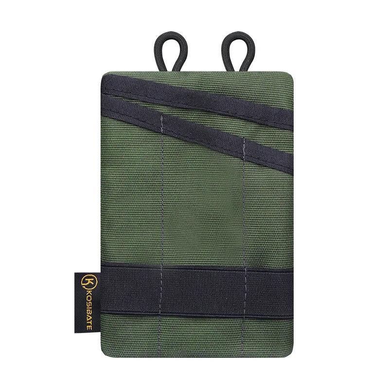 Kosibate Tactical EDC Molle Pouch Mini Wallet Card Key Belt Waist Pack Camping Hiking Hunting Outdoor Coin Purse